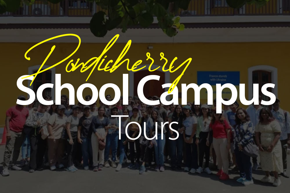 Students on a guided Industrial Visit at a Pondicherry factory, Kids hands-on Ceramic Pottery Workshop, Palmleaf Weaving workshop for students, Auroville sustainable project visit, Pondicherry Group Tour, Industrial Visits Pondicherry, School Campus Tours Pondicherry, Workshops for Kids Pondicherry, Pondicherry Group Tour, Industrial Visits, School Excursion, Educational Tours, Craft Workshops Pondicherry