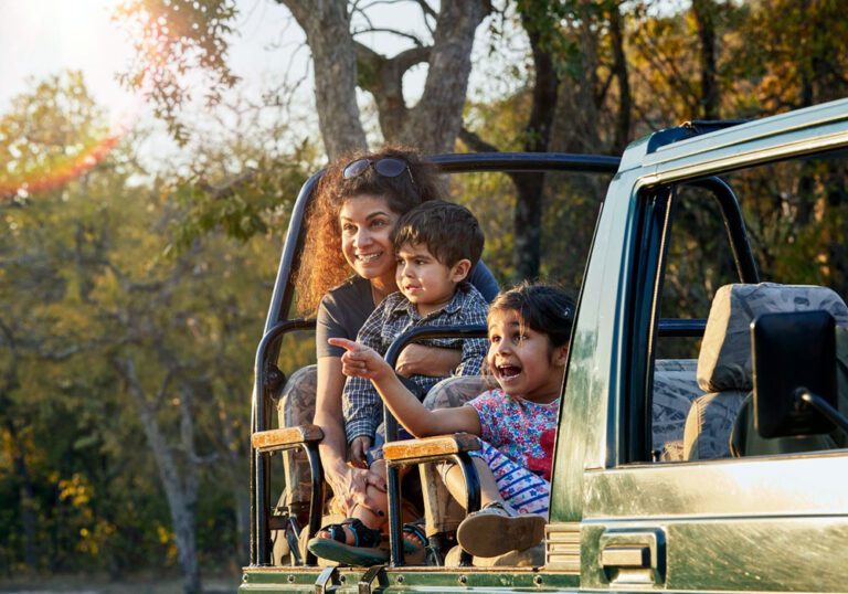 Family safari experience with kids in Nagarahole Tiger Reserve, India