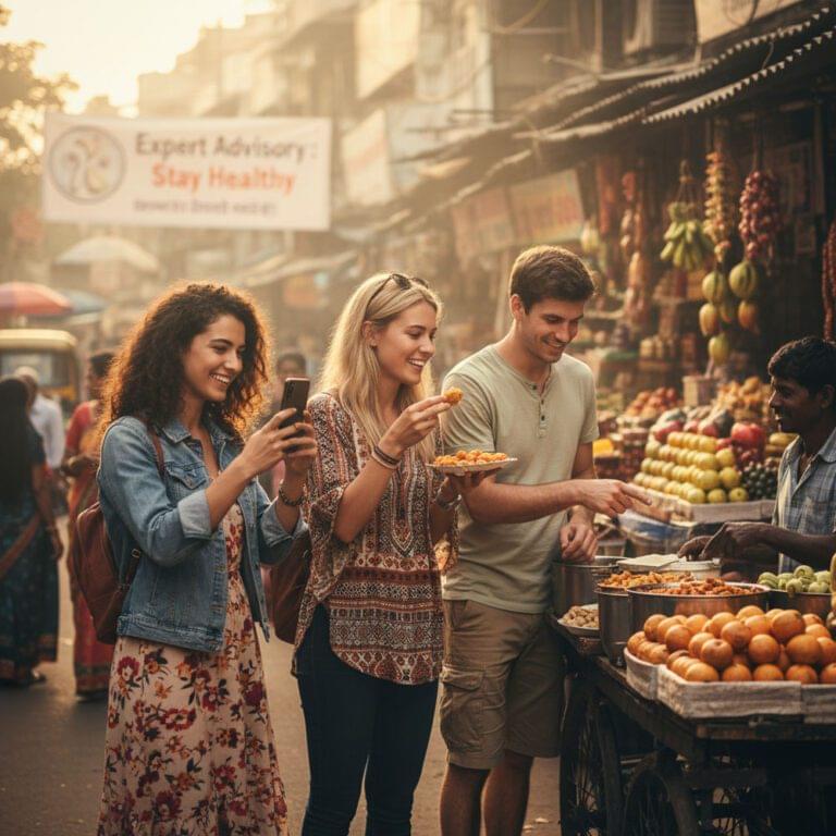 India Food Safety Guide, India Travel Advisory, Traveler Food Safety India, Safe Eating in India, India Spice Level, Food Safety Guide and Advisory, India Food Safety Guide, India Travel Advisory, Safe Eating in India, Traveler Food Safety India, India Spice Level, Delhi Belly Prevention, Safe Water in India, Indian Food for Tourists, India Health Tips, Food Safety Guide and Advisory, India street food safety tips, traveler food safety India water bottle seal, Indian spice level guide table, safe eating advisory India, ultimate India food safety guide, local expert India travel advisory